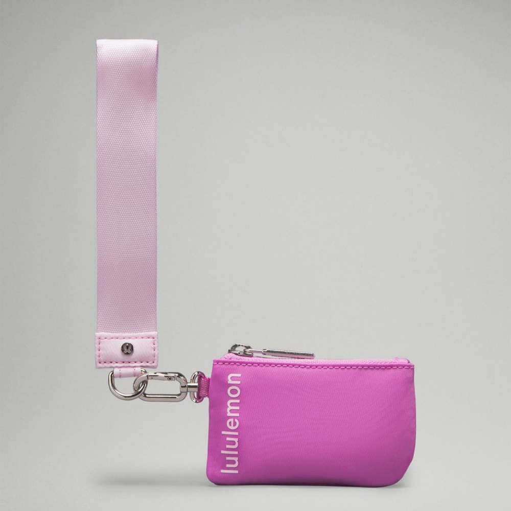 Lululemon Dual Pouch Wristlet - Dahlia Mauve / Meadowsweet Pink - Picture 3 of 8